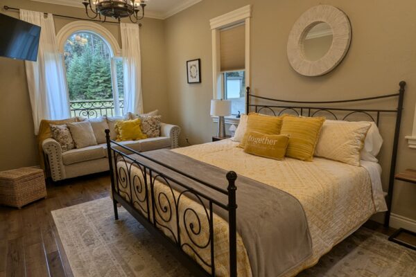 with sofa bed